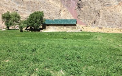 Project 19: Donation Cost US$6730. In Darjomch, Bartang Valley, Rushan District, UBB provided materials to build a new bigger barn to house and protect their livestock from predatory animals, To shelter them in severe weathers