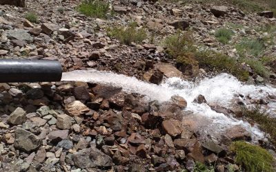 Project 21: Cost US$9795. In Razuj, Rushan District, UBB restored the water channel for irrigation