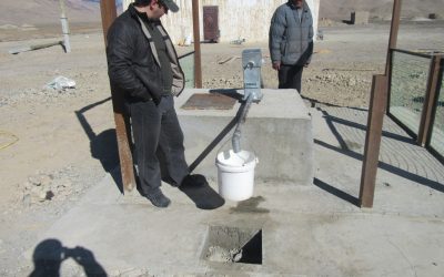 Project 48, Donation cost US$3,300. Drilled a well in Alichul Up,18 families, Murgab District