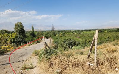 Project 107, Donation Cost: US$11,930- Installation of a pipeline to provide Fakhrobod Village, 50 families, Vahdakt District, access to safe drinking water from an area canal