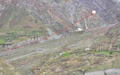Project 112,  Donation. Cost: US$17,400 – Installation of a pipeline to provide Vanvanibolo village with 46 Households, in Vanj district, GBAO access to safe drinking water from a mountain spring located 7.5 kms away.