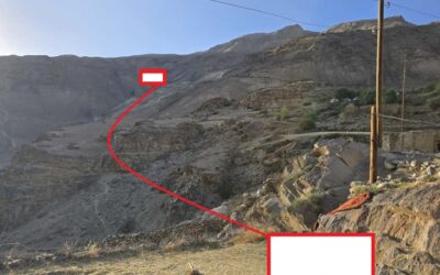 Project 38 (Estimated Cost $17,890) in 500 years old Sezhd Vllage (45 families) in Roshqala district: installed a new irrigation system  to irrigate new farm lands in Sezhd Village and nearby 300 years old Tabarsem village (26 families)