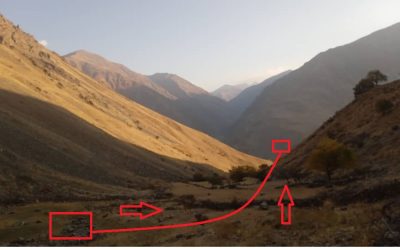 Project 54, Donation. Cost: US$22,800 – Installation of a pipeline to provide Ruzvay village with 84 Households, in Darvaz district, GBAO access to safe drinking water from a mountain spring located 5.5 kms away.